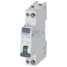 RCBO compact 1P+N 6 kA type A 30 mA B16