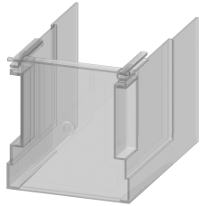 Accessories for in-line fuse switch disconnectors 3NJ41 shrouding cover in new design.