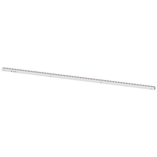 Pin busbar touch-safe, 16 mm2 4-phase, L1/N/L2/N/L3/N 1016 mm long, without end caps