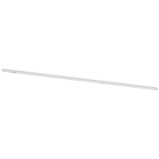 Pin busbar touch-safe, 10 mm2 2-phase, 1016 mm long can be cut, without end caps
