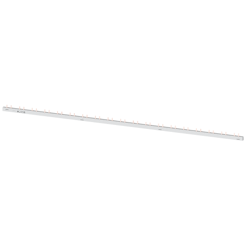 Pin busbar, 2-phase 10 mm2, 56 MW, gray insulation can be cut for AFDD 5SM602.-2