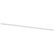 Pin busbar touch-safe, 10 mm2 3-phase+AUX, 1016 mm long can be cut, without end caps