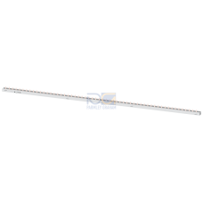Pin busbar touch-safe, 10 mm2 4-phase, 1016 mm long can be cut, without end caps