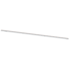 Pin busbar, 4-phase 10 mm2, 1020mm, gray insulation can be cut for CB 2P+AUX