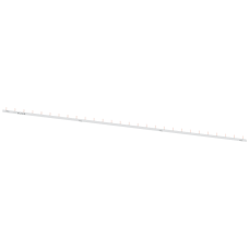 Pin busbar 1PH 10 mm2, 54 MW gray, pin busbar, 1-phase straight, 10 mm2, 54 MW