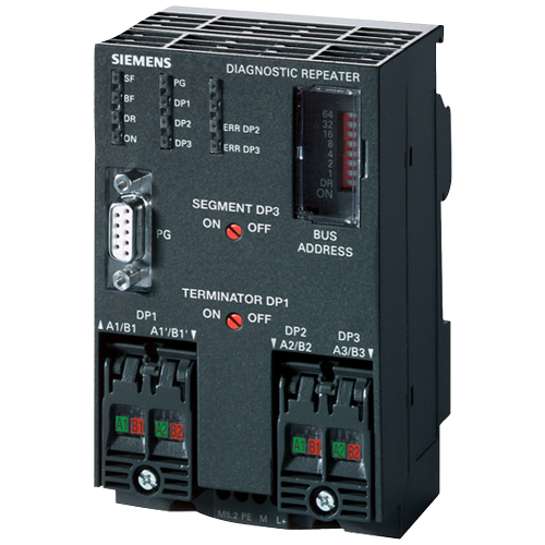 SIPLUS DP diagnostics repeater for medial exposure with conformal coating based on 6ES7972-0AB01-0XA