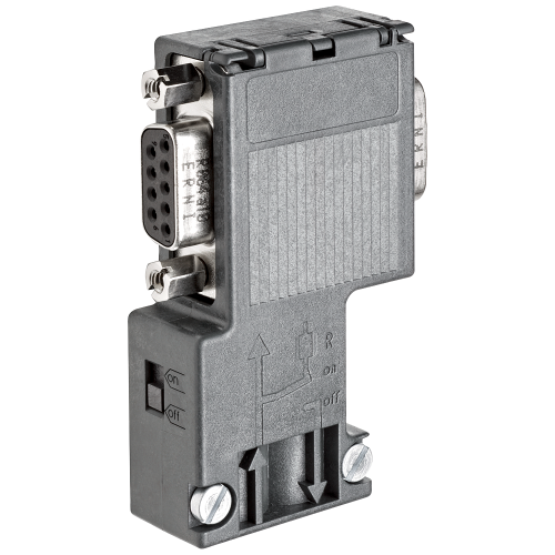 SIPLUS DP PROFIBUS connector M R + PG  90&deg; cable outlet -25...+70 &deg;C with conformal coating based