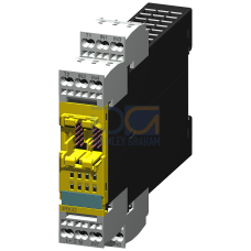 SIRIUS, Extension module 3RK32 for modular Safety system 3RK3 2/4 F-DI, 2 F-DO, 24 V DC/1.2 A Can be