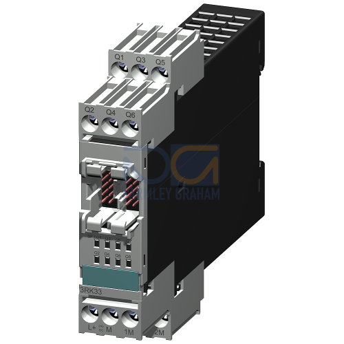 Extension module 3RK33 for Modular Safety System 3RK3 8DO, 24 V DC/0.5 A