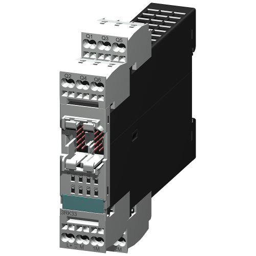 SIRIUS, Extension module 3RK33 for modular Safety system 3RK3 8 DO, 24 V DC/0.5 A Can be parameteriz