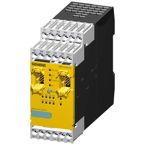 SIRIUS, central unit 3RK3 advanced for Modular Safety System 3RK3 4/8 F-DI