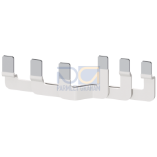Set of link rails between delta contactor 3RT1.6 and star (wye) contactor 3RT1.5 , at output side