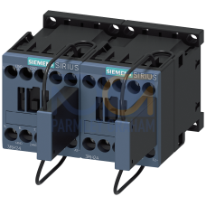 Contactor relay, latched railway, 3 NO, 32 V DC, 0.7 ... 1.25* US, with integrated varistor, and series resistor, Size S00, screw terminal