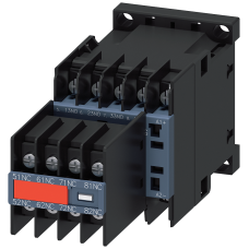 Contactor relay, 4 NO + 4 NC, 48 V DC, Size S00, Ring cable lug connection, Captive auxiliary switch, for SUVA applications