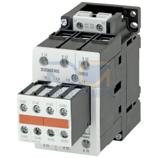 Power contactor, AC-3 50 A, 22kW / 400 V 230 V AC, 50 Hz, 2 NO + 2 NC, 3-pole, Size S2, Screw termi