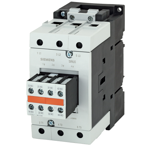 Power contactor, AC-3 95 A, 45kW / 400 V 230 V AC, 50 Hz, 2 NO + 2 NC 3-pole, Size S3 Screw termina