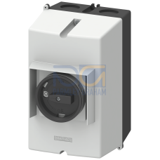 Cast aluminum surface mounting enclosure Degree of protection IP65 72 mm installation width with PE