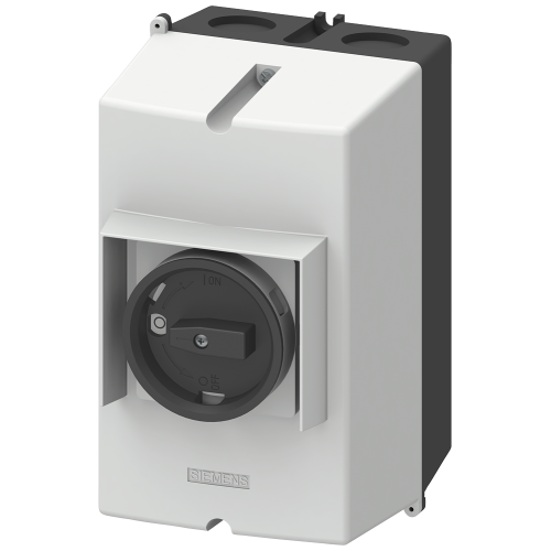 Cast aluminum surface mounting enclosure Degree of protection IP65 72 mm installation width with PE