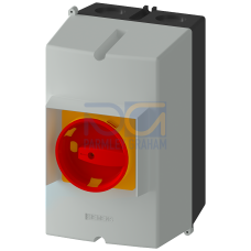 Cast aluminum surface mounting enclosure Degree of protection IP65 72 mm installation width, PE term