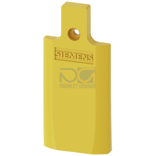 Cover for position switch metal 3SE52 for encl. EN50047, 31 mm, yellow
