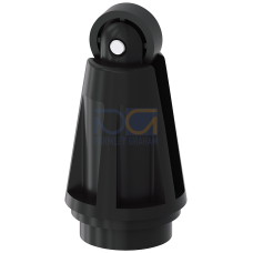 Actuator head for position switch 3SE5132 roller plunger plastic roller 13 mm