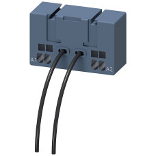 Coil connection module for motor contactors, Size S0, connection from top Spring-type terminal