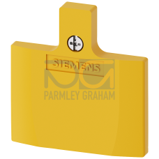 Cover for position switch for plastic enclosure 50 mm, yellow