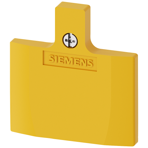 Cover for position switch for plastic enclosure 50 mm, yellow
