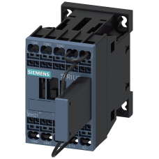 Contactor relay for railway, 3 NO, 110 V DC, 0.7 ... 1.25* US, with integrated varistor, 3-pole, integrated, Size S00, Spring-type terminal