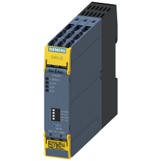 3SK1 - Advanced basic units with 1 x single or dual channel input + 3 x F-RQ (relay enabling circuits), 24VDC