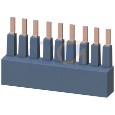 Busbar System for 3 motor starters