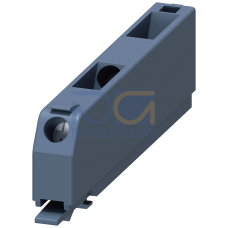 Strip terminal, 2-pole - Screw terminal, 1 x 4 mm&sup2;