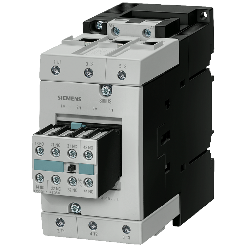 Power contactor, AC-3 80 A, 37kW / 400 V 230 V DC, 2 NO + 2 NC 3-pole, Size S3 Screw terminal !!! P