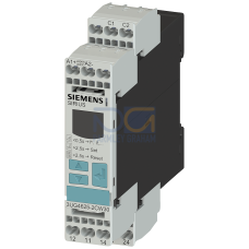 Digital monitoring relay for residual current monitoring (with current transformer 3UL23) Setting ra