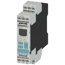 Digital monitoring relay for residual current monitoring (with current transformer 3UL23) Setting ra