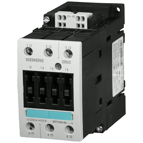 Power contactor, AC-3 32 A, 15kW / 400 V 24 V DC, 3-pole, Size S2, Spring-type terminal !!! Phased-