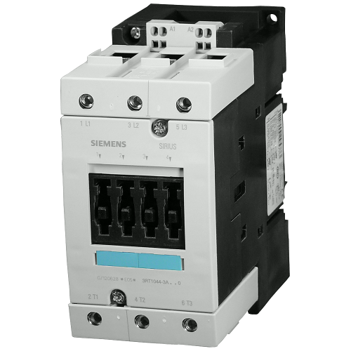 Power contactor, AC-3 65 A, 30kW / 400 V 230 V AC, 50 / 60 Hz, 3-pole, Size S3 Spring-type terminal