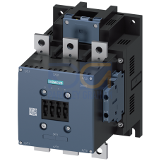 Contactor, AC-3, 225 A/110 kW/400 V, 3-pole, 96-127 V AC/DC, PLC-IN optional, 2 NO+2 NC, connection bar/screw terminal