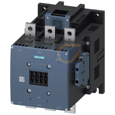 Contactor, AC-3, 400 A/200 kW/400 V, 3-pole, 380-420 V AC/DC, 2 NO+2 NC, connection bar/screw terminal