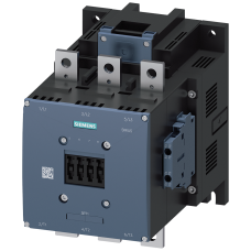 Contactor, AC-3, 500 A/250 kW/400 V, 3-pole, 220-240 V AC/DC, 2 NO+2 NC, connection bar/screw terminal