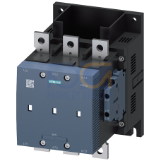 Vacuum contactor, AC-3e, 265 A/132 kW/400 V, 3-pole, 2 NO+2 NC, connection bar/screw terminal