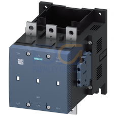 Vacuum contactor, AC-3e, 400 A/200 kW/400 V, 3-pole, 2 NO+2 NC, connection bar/screw terminal