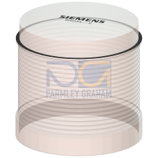 Continuous light element, with integrated LED, clear, 230 V AC, Diameter 70 mm