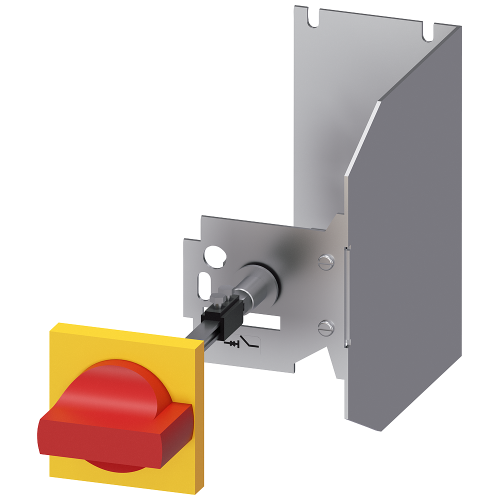 Door-coupling rotary operating mechanism for circuit breaker Size S2 Handle emergency switching-off