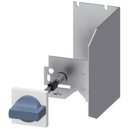 Door-coupling rotary operating mechanism for circuit breaker Size S3 Handle gray new design