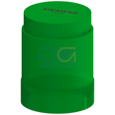 Signaling column, D=50 mm, individual element IP54, flashlight element, LED green 230 V AC/DC