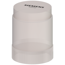 Continuous light element, clear, 12-230 V AC/DC, 50 mm diameter, base BA 15d without light element