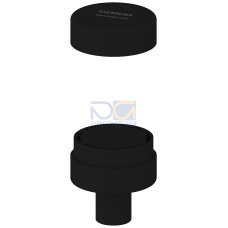 Connection element with cover, for pipe,floor and, bracket mounting, accessory for signaling columns