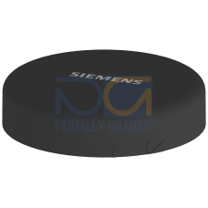 end cover (replacement), black, accessory for signaling columns, with diameter 70 mm