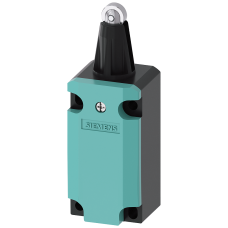 Metal plunger, with 13mm plastic roller, type C to EN 50041 - 1NO+2NC snap-action contact, 6A (AC15)
